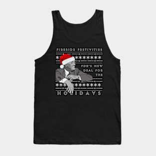 Holiday Sweater: FDR's Fireside Festivities Tank Top